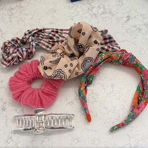 J. Crew/Madewell hair accessory bundle